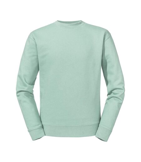 Mens Set-in Sweatshirt Eucalyptus Russell