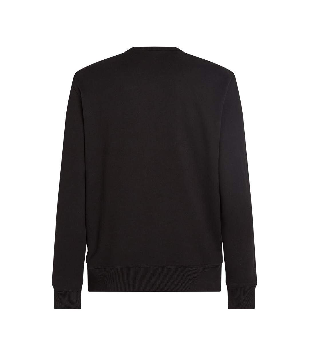 Sweat noir homme calvin klein jeans woven - l-3