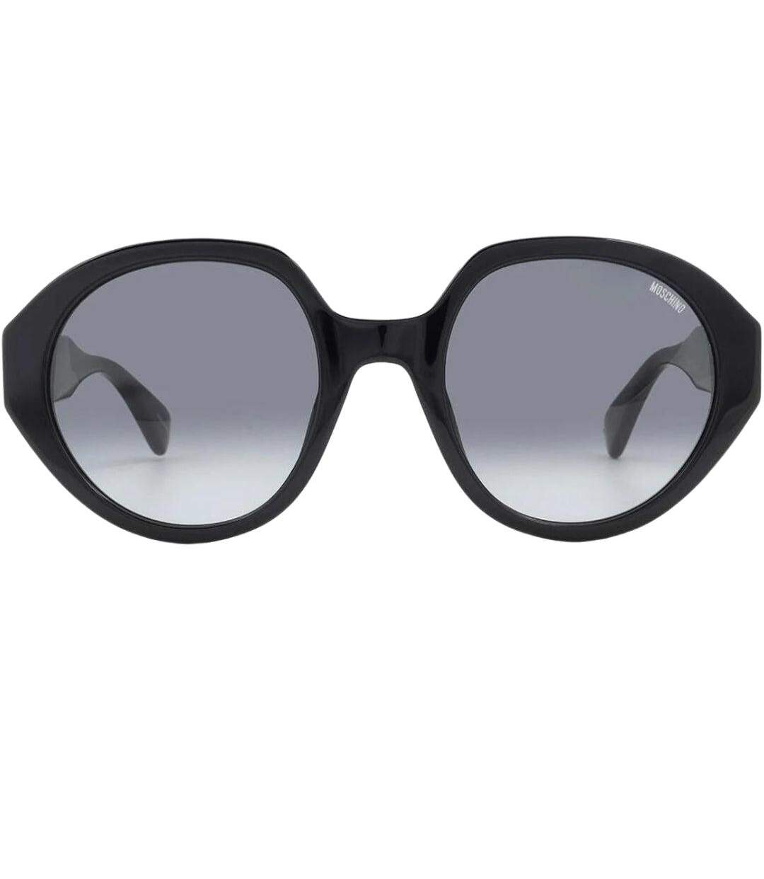 Womens/ladies Sunglasses One Size Black Moschino-1