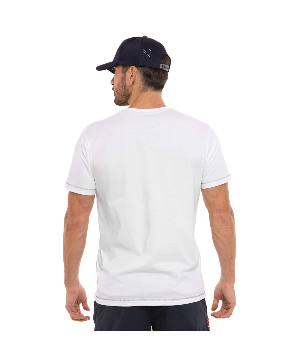 T-shirt homme regular fit col rond en jersey Full Vondutch-3