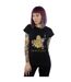 Disney T-shirt en coton du groupe Le Roi Lion Femme/Ladies (Noir) - UTBI25023-2