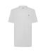 Polo Motif/style Logo Brodé Homme Blanc Original Penguin-2