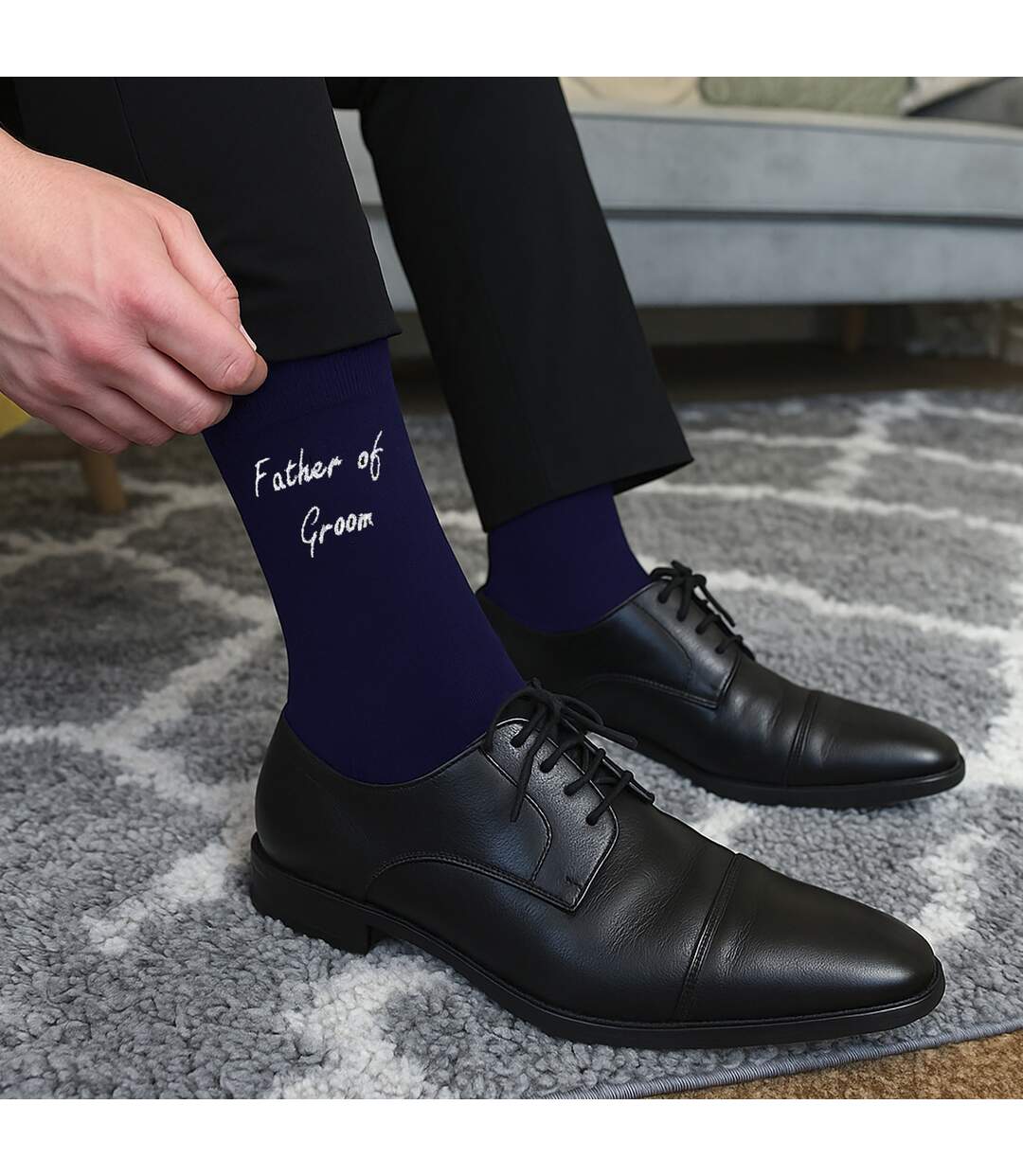 Sock Snob - 3 Paires Cadeau Père Du Marié Et Père De La Mariée Chaussettes-5