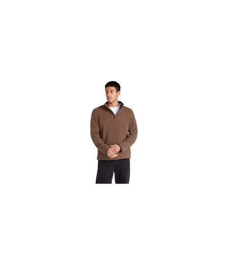 Haut Polaire Motif/style Détail Contrasté Alfie Homme Marron Animal