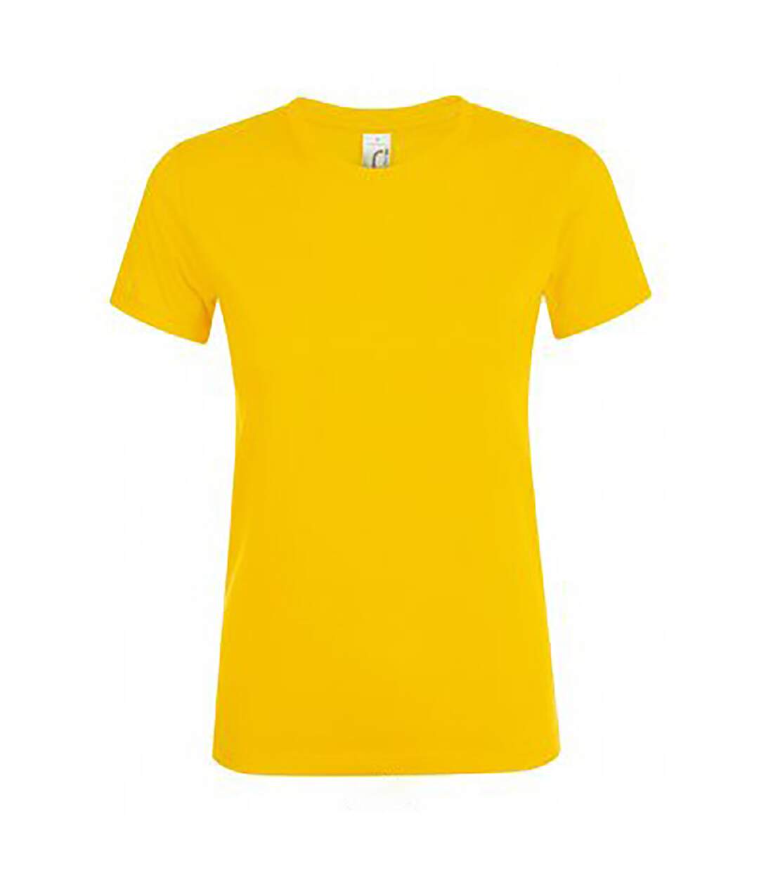 SOLS Womens/Ladies Regent Short Sleeve T-Shirt (Gold)