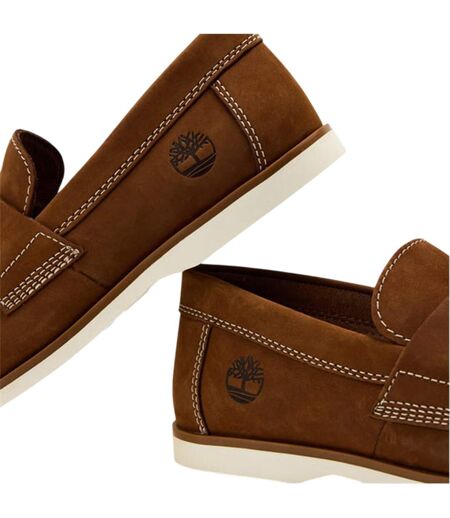 Mens Classic Moc Toe Penny Loafers Saddle Timberland
