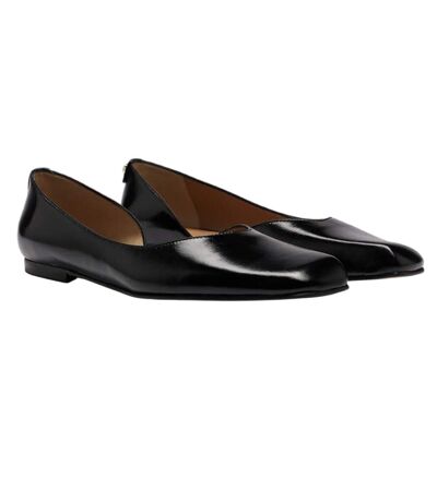 Ballerines rose femme noir Boss