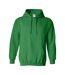 Sweat À Capuche Adulte Vert Irlandais Gildan-1