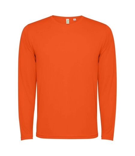 T-shirt Manches Longues Estoril Adulte Orange Feu Roly