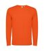 T-shirt Manches Longues Estoril Adulte Orange Feu Roly-1