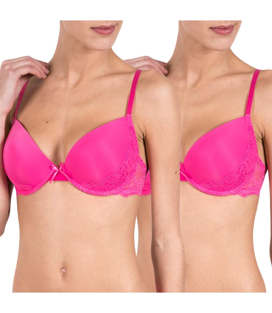 Soutien-gorge push-up femme lot de 2