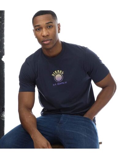 T-shirt T-just 5-1 Homme Bleu Marine Diesel