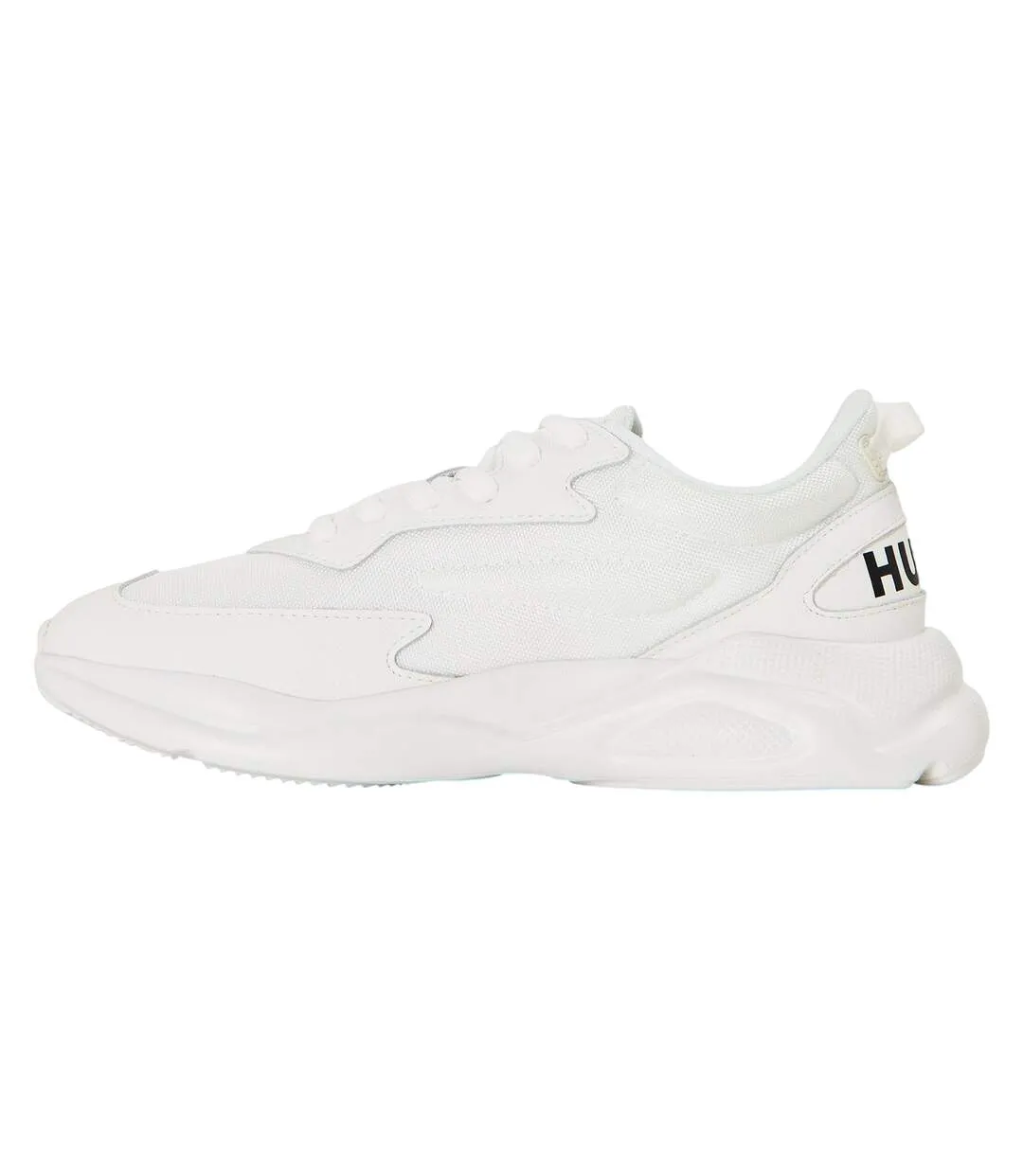 Womens/ladies Leon Runn Trainers White Hugo-2