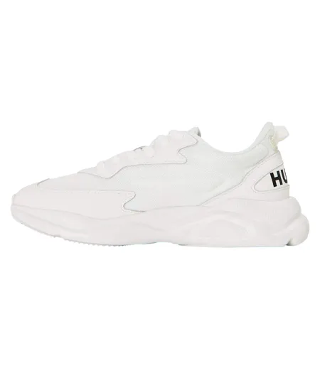 Womens/ladies Leon Runn Trainers White Hugo
