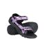 Womens/ladies cyprus chevron sandals purple Mountain Warehouse-1