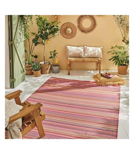 Tapis extérieur en polypropylène Spargi 1746 rose 150 x 220 cm