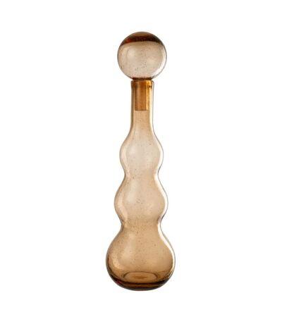 Carafe Design en Verre Carol 52cm Caramel