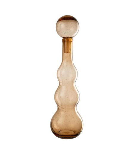 Carafe Design en Verre Carol 52cm Caramel