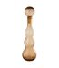 Carafe Design en Verre Carol 52cm Caramel-1