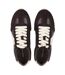 Womens/ladies Starbury Retro Leather Flat Trainers Brown White Jack Wills-3