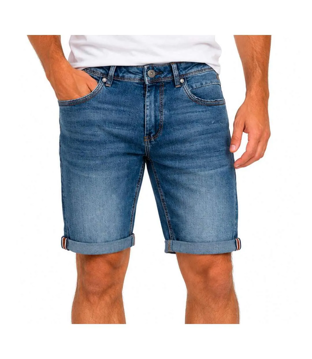 Short bleu homme rms26 3702-1