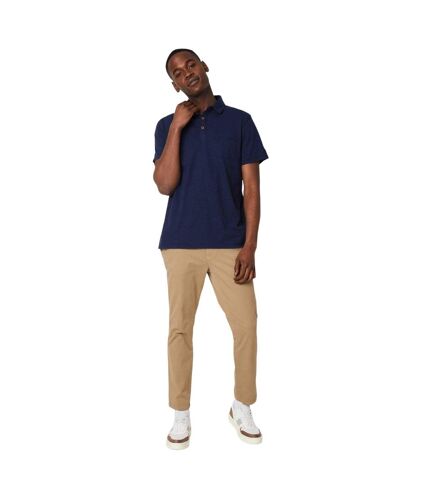 Polo homme bleu marine Maine