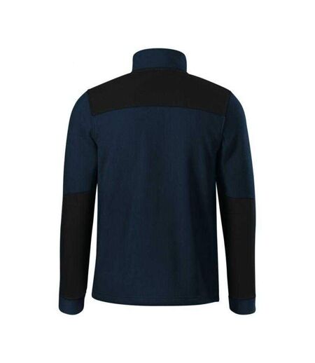 Veste Polaire Effect Homme Bleu Marine Foncé Rimeck