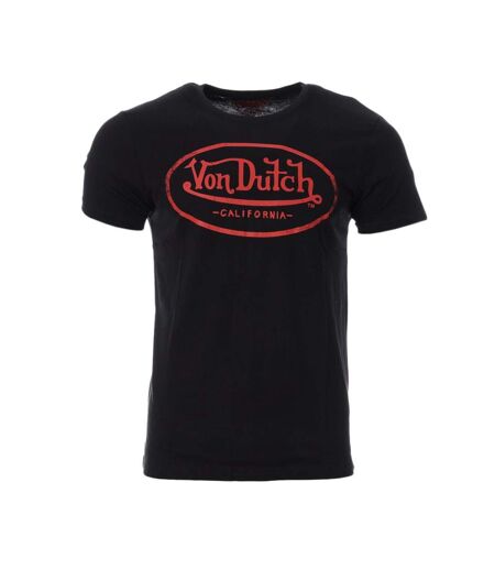 T-shirt Noir Homme Von Dutch Log VD - L