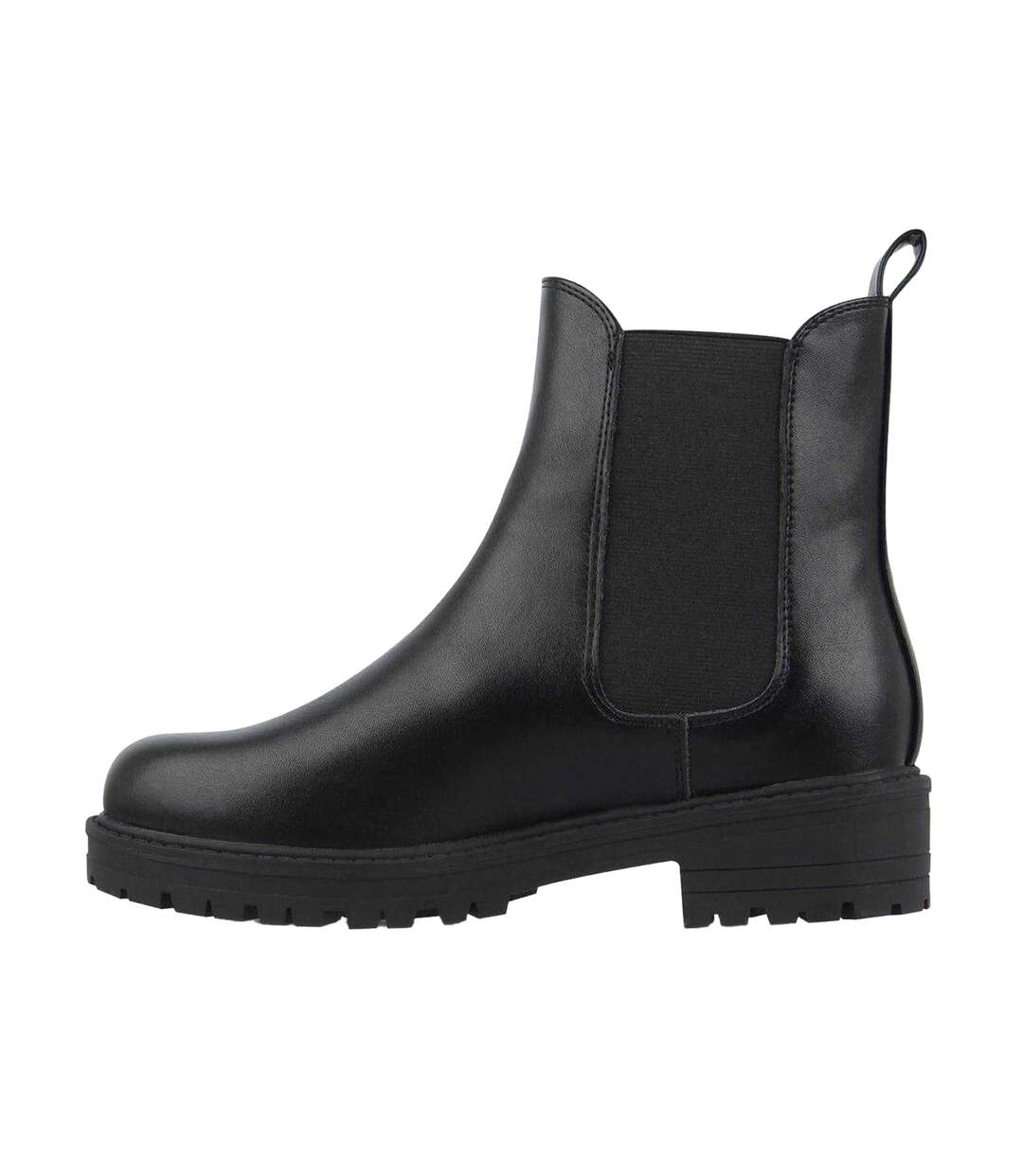 Bottines Chelsea Femme Noir Miso-2