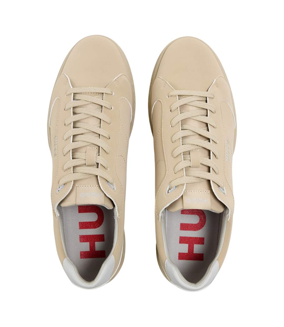 Baskets Homme Beige Hugo-3