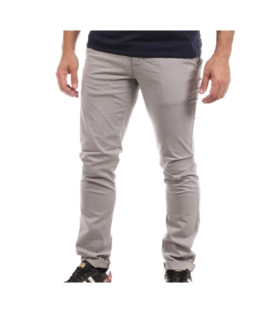 Chino Gris Homme Paname Brothers Costa - 3XL-1