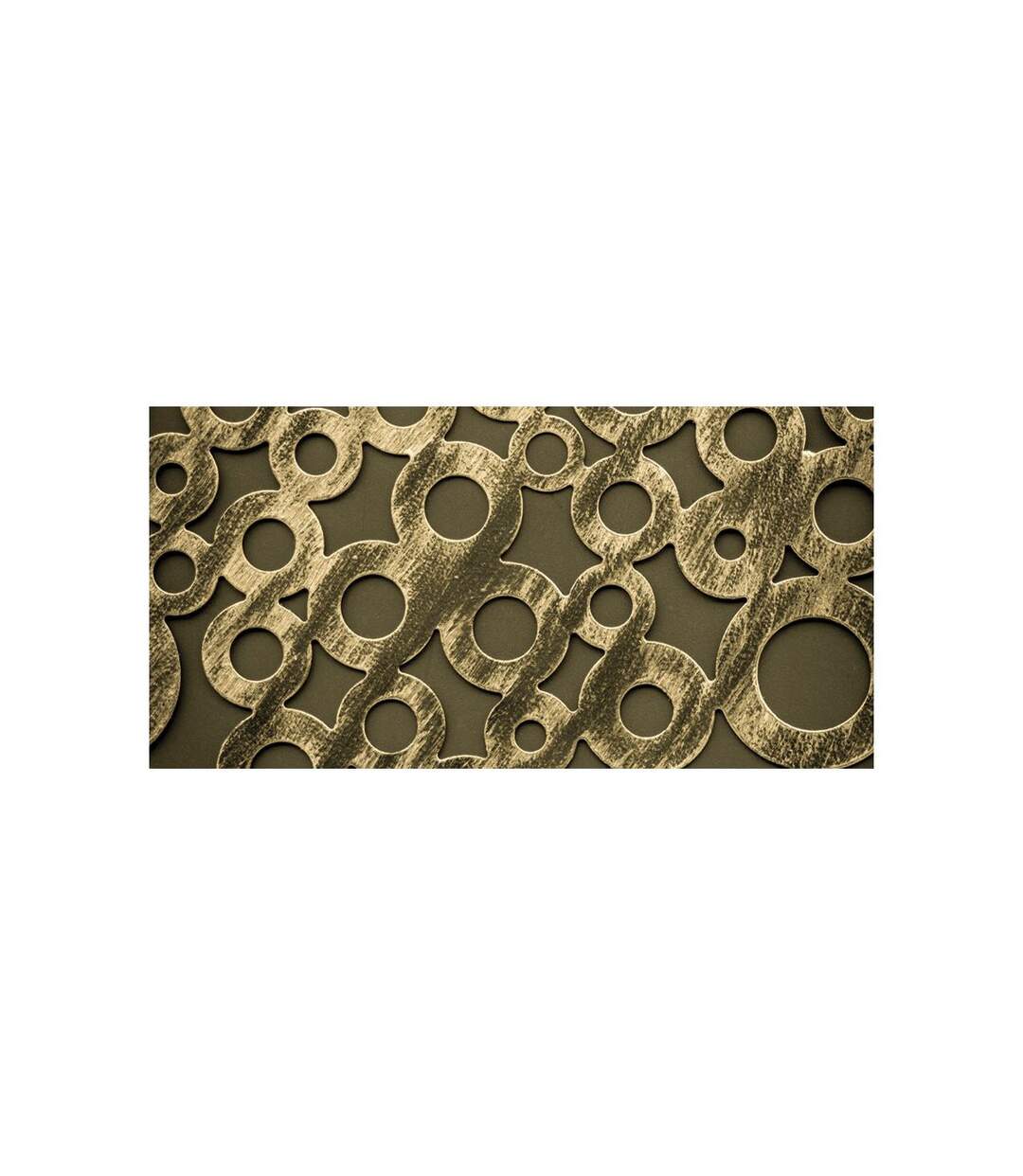 Papier Peint XXL Cercles en Bronze 270x550cm-2