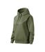 Sweat À Capuche Moon Femme Vert Malfini-3