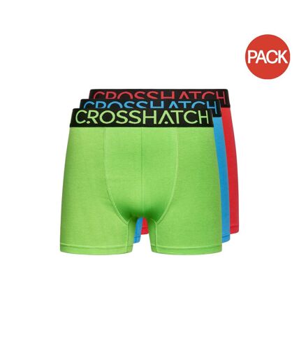 Boxers highlighter homme vert / rouge Duck and Cover