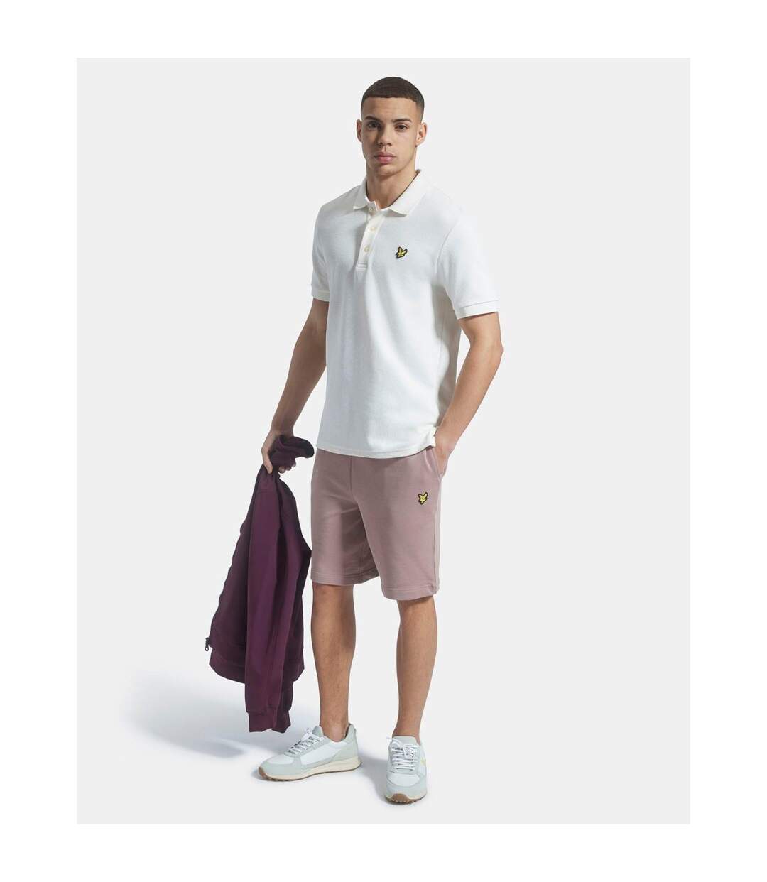 Short De Jogging Homme Rose Clair Lyle & Scott-2