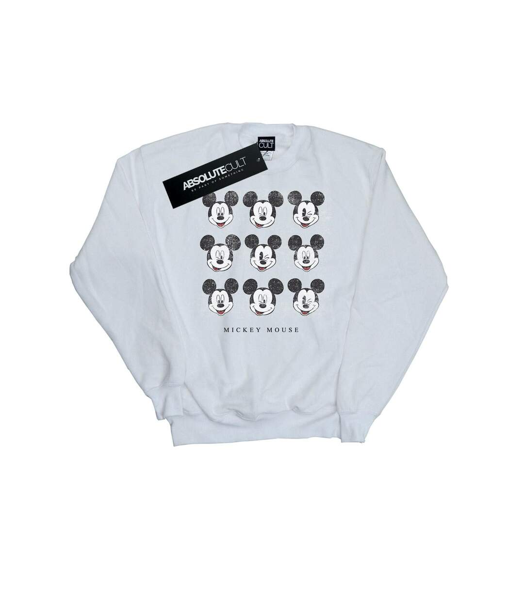 Disney Sweatshirt Mickey Mouse Wink And Smile - Femmes/Dames (Blanc) - UTBI26783-1