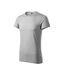 T-shirt Fusion Homme Gris Malfini-3