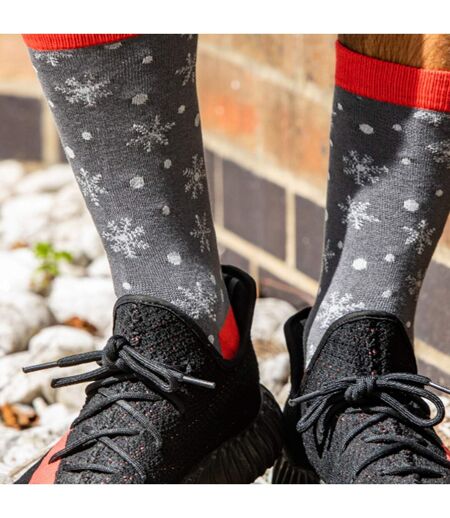 1 Pack Mens Novelty Festive Christmas Bamboo Socks