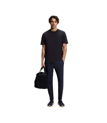 Mens Crew Neck Regular T-shirt Black Boss