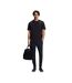 Mens Crew Neck Regular T-shirt Black Boss-4