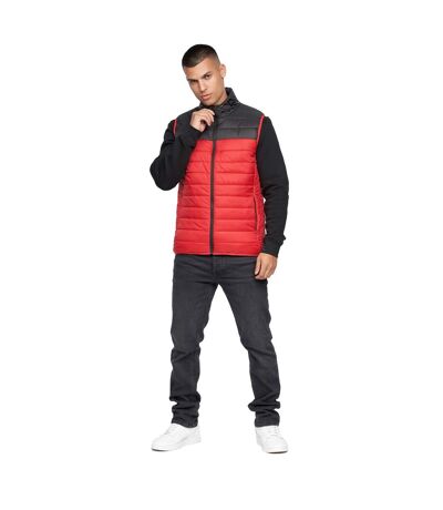 Veste Sans Manches Presnell Homme Rouge Crosshatch