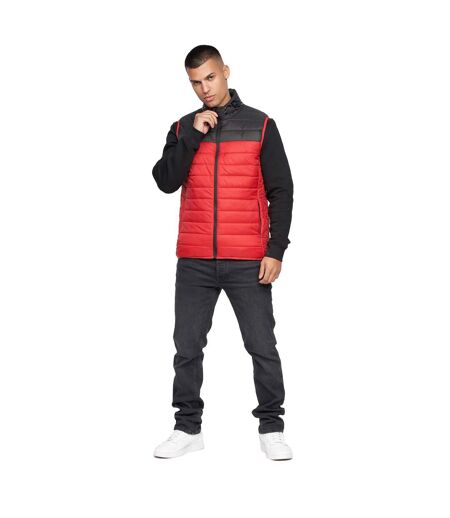 Veste Sans Manches Presnell Homme Rouge Crosshatch