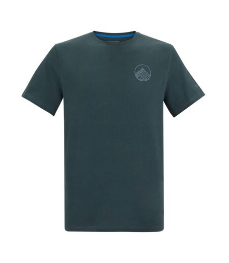 T-shirt Motif/style Dessin Au Trait Breezed Homme Bleu Nuit Regatta