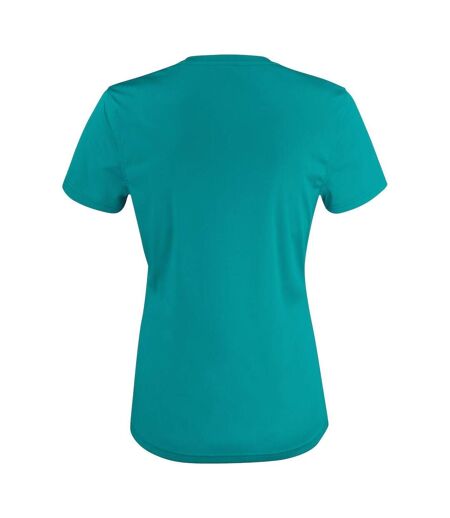Clique Womens/Ladies Basic Active T-Shirt (Lagoon Blue)