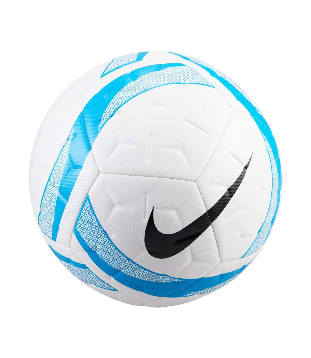 Ballon De Foot Motif/style Géométrique Academy Taille 5 Blanc Bleu Nike-1