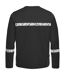 Mens Progression Hi-vis Long-sleeved T-shirt Black Projob-2