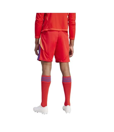 Short Tiro Homme Rouge Bleu Adidas