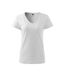 T-shirt Motif/style Rêve Femme Blanc Malfini-1