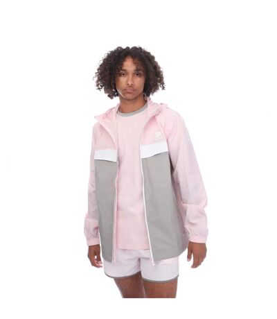 Coupe-vent cagoule homme rose Patrick