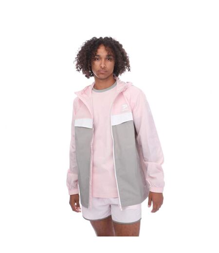 Coupe-vent cagoule homme rose Patrick